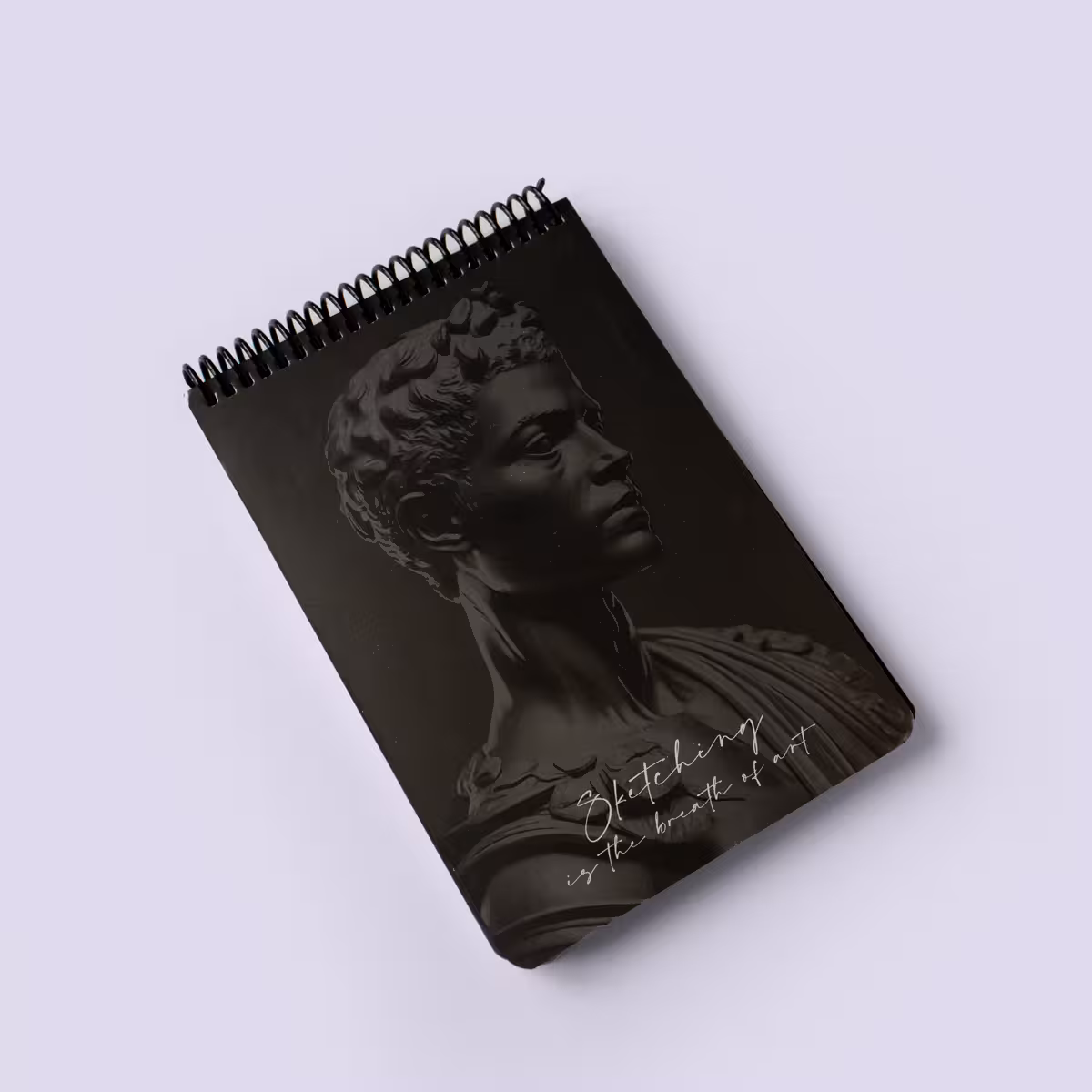دفتر طراحی آ5 سیم از بالا سری Roman دات نوت (dotnote)