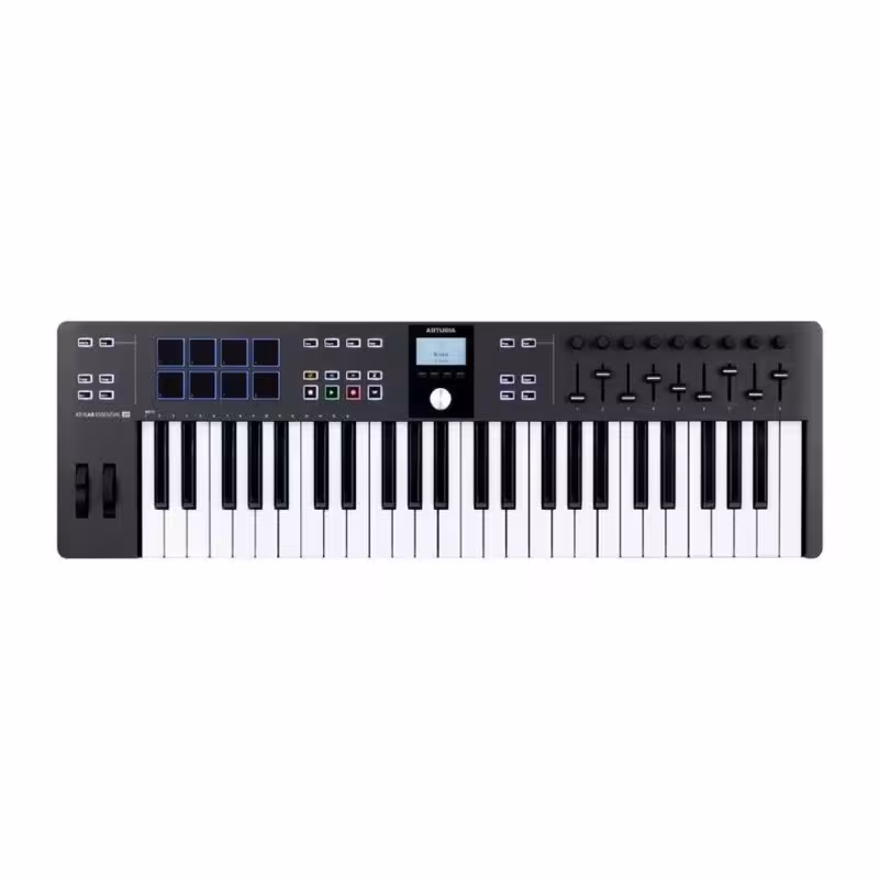 میدی کنترلر Arturia KeyLab Essential 49 MK3 – Black