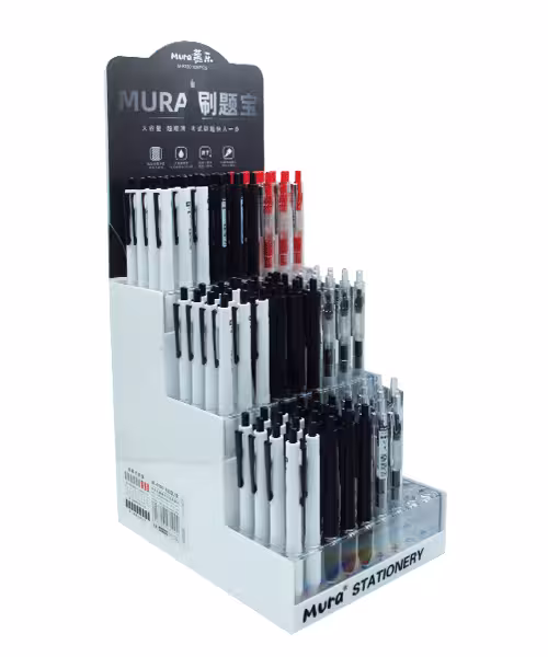 خودکار فشاری مورا استندی شفاف 108عددی کد8190