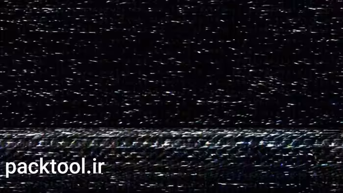 دانلود فوتیج فیلم نویز نوار ویدیویی وی اچ اس Vhs Noise original - پک تول