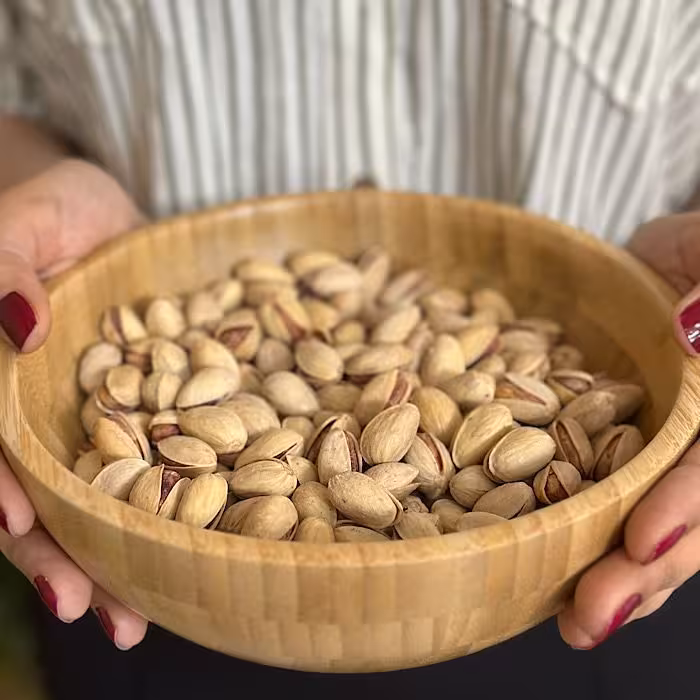 کاسه بامبو گرد