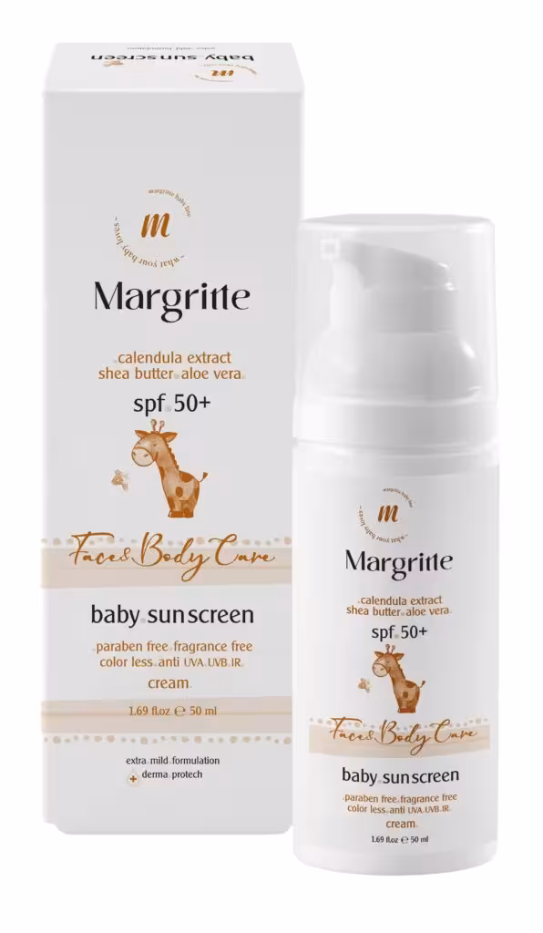 کرم ضد آفتاب کودک حجم 50 میلی لیتر SPF50  مارگریت