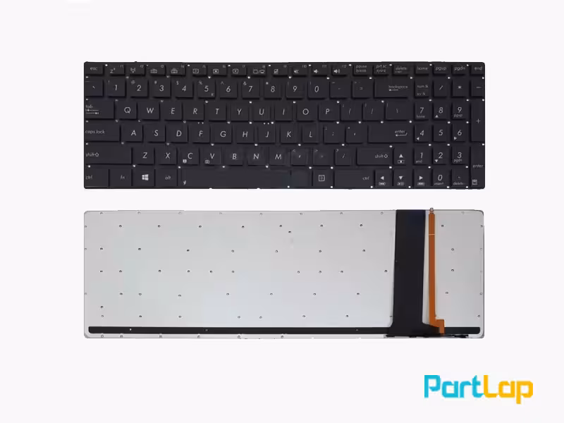 کیبورد لپ تاپ ایسوس N550 ، N550J ، N550L