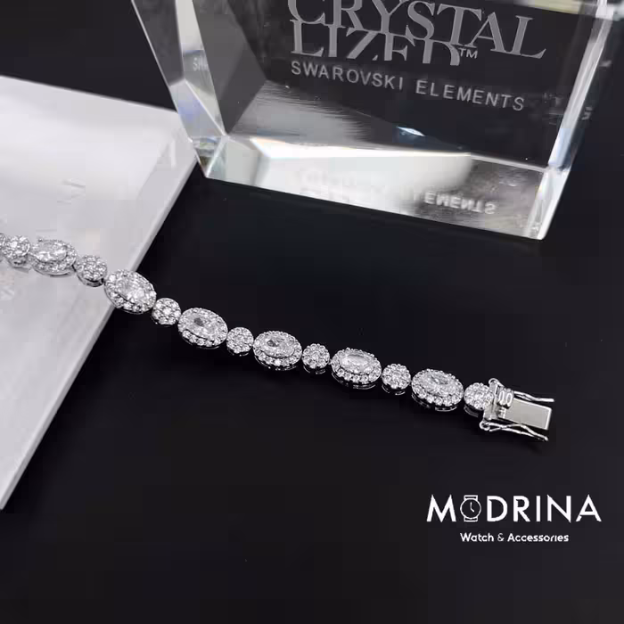 دستبند تنیسی کریستال سواروسکی Swarovski