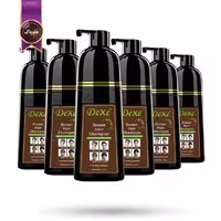 6 عدد شامپو رنگ مو دکسی Dexe مدل قهوه‌ای گیاهی Brown حجم 400 میلی لیتر (اورجینال)