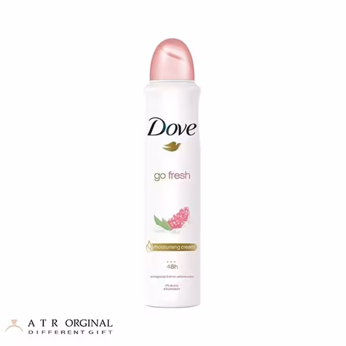 اسپری بدن زنانه 48 ساعته گو فرش داو با رایحه انار