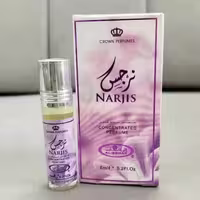 عطر نرجس 6 میل برند الرحاب امارات عطر دخترانه جذاب و خاص عطر گل نرگس
