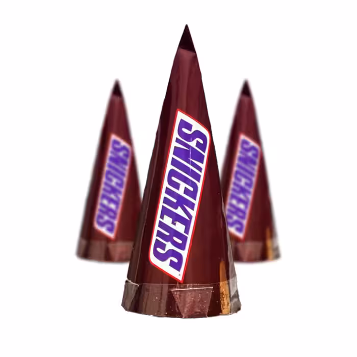 شکلات قیفی ولنتاین اسنیکرز snickers
