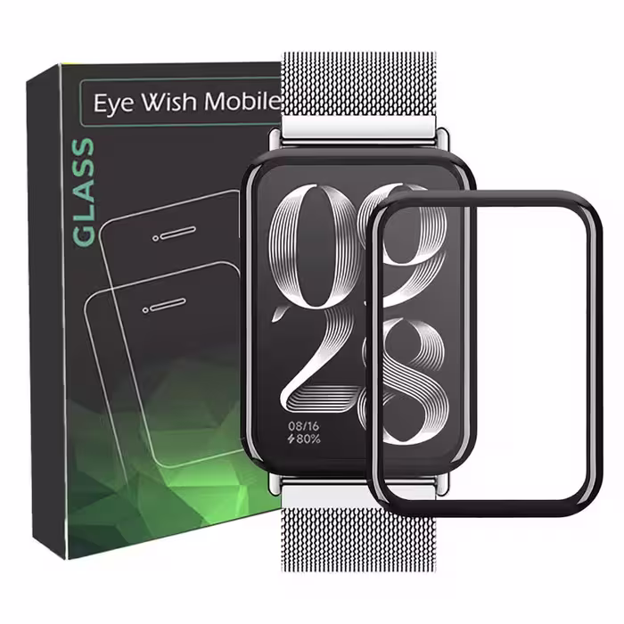 محافظ صفحه نانو آی ویش مدل PMMA مناسب برای ساعت هوشمند شیائومی Mi Band 8 pro