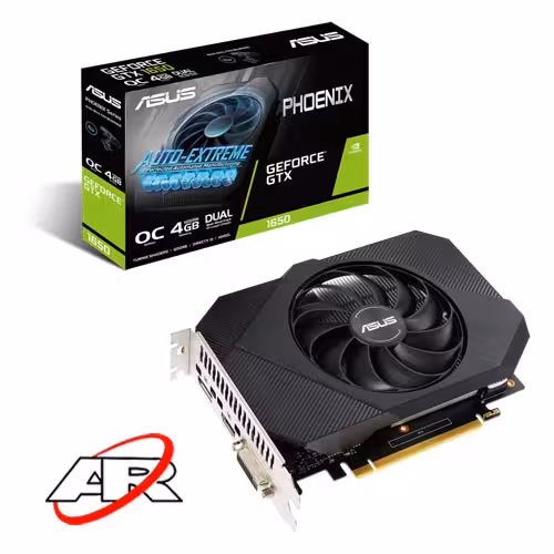 کارت گرافیک ایسوس مدل PH-GTX1650-O4GD6-P