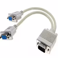 تبدیل 1به2 VGA 3 6 25 سانتی نویز گیردار Venetolink