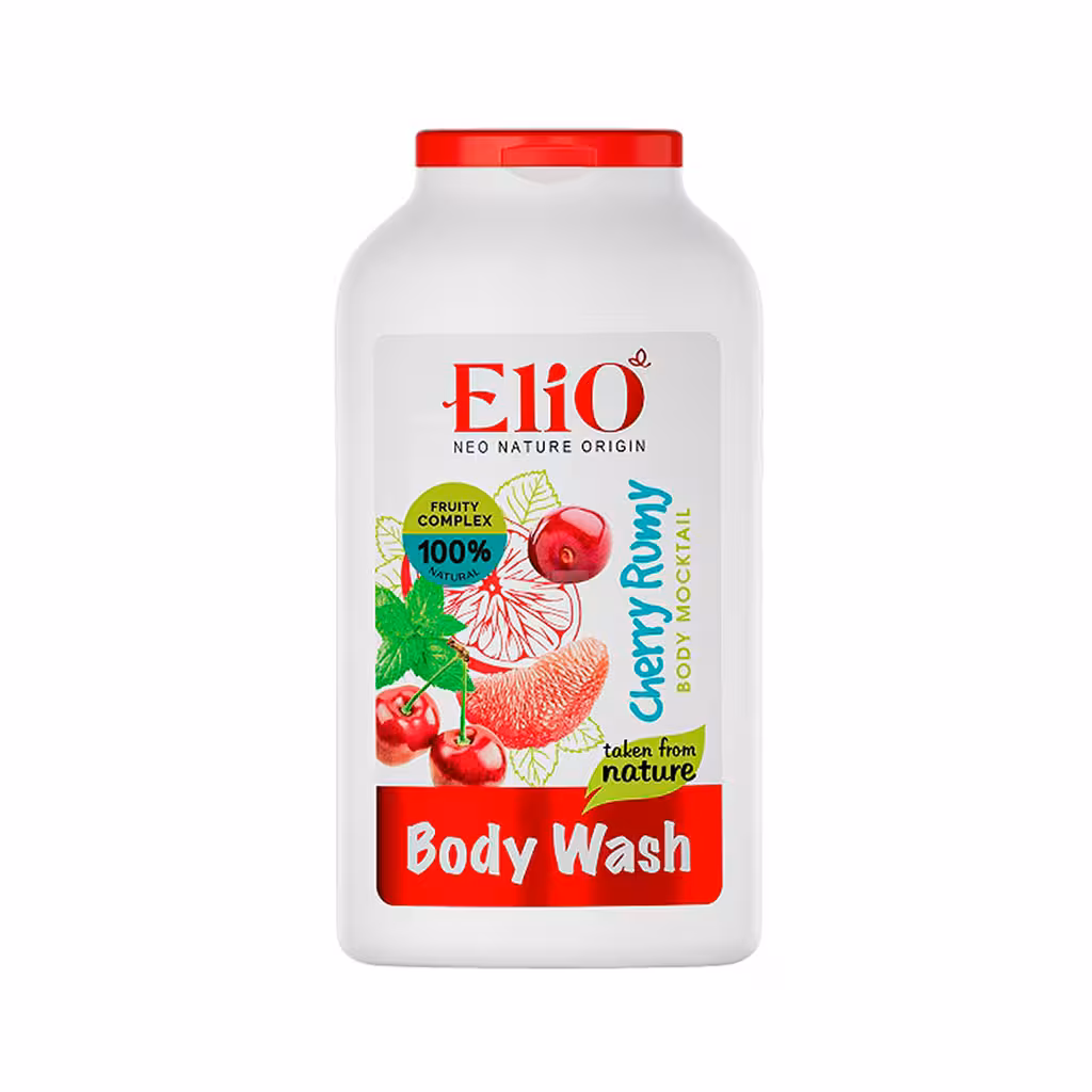 شامپو بدن کرمی چری رامی الیو  400 میلی لیتر | Elio Cherry Rummy Creamy Body Wash