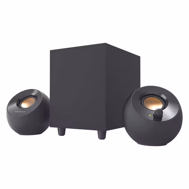 اسپیکر دسکتاپ کریتیو مدل Pebble Plus | کالا مکس