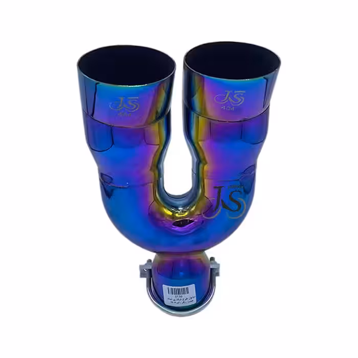 سر اگزوز دو لول شکاری بزرگ کد 404 تمام هفت رنگ