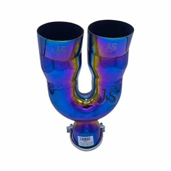 سر اگزوز دو لول شکاری بزرگ کد 404 تمام هفت رنگ