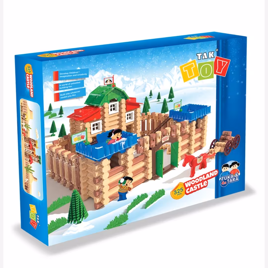 قلعه جنگلی تک توی 325 قطعهTak Toy

