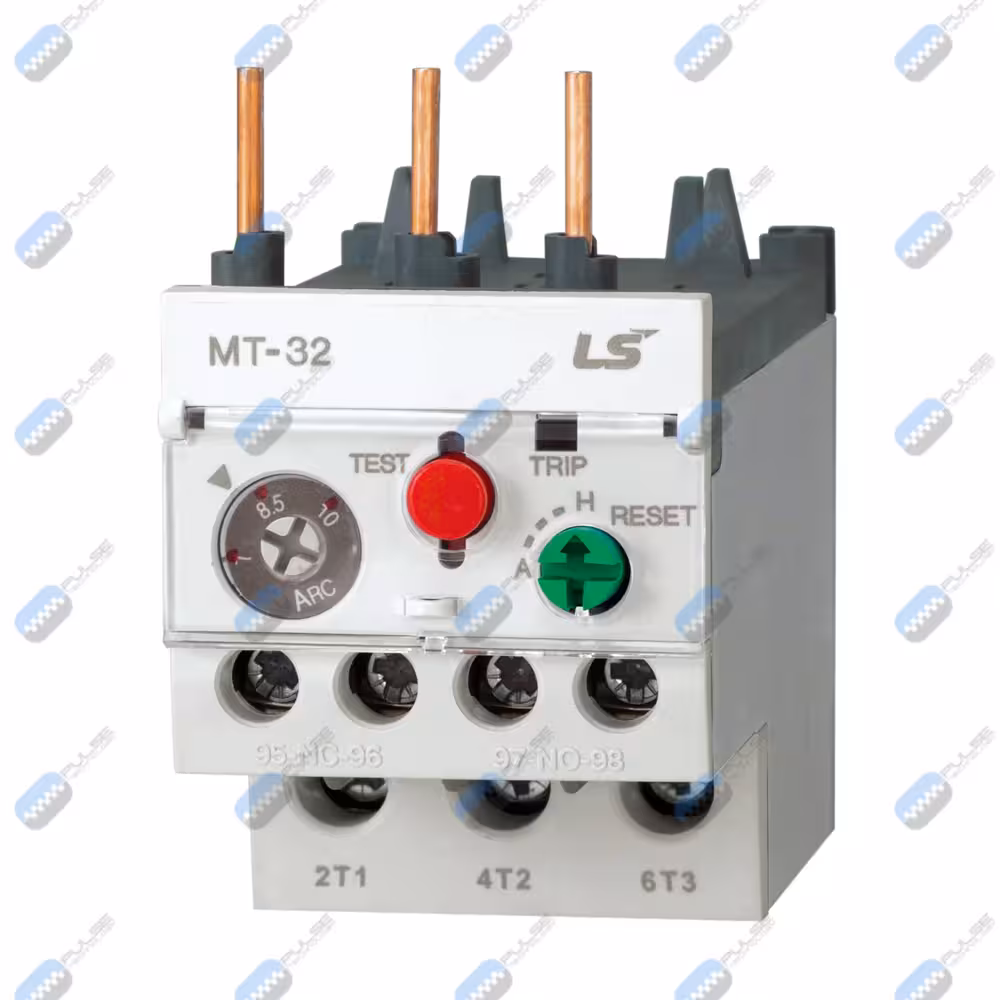 بیمتال 1.6_1 آمپر ال اس سری MT با کد MT-32/3H - 1~1.6 _قابل نصب بر روی کنتاکتورهای 9A الی 40A