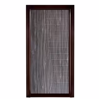 درب داخلی وکیوم رنگ خاکستری برای اتاق کد 1011