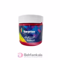 مادر رنگ اکریلیک قرمز سوپرایز