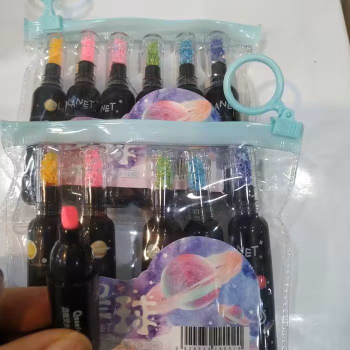 هایلایتر کهکشانی با کیفیت پک 6 عددی