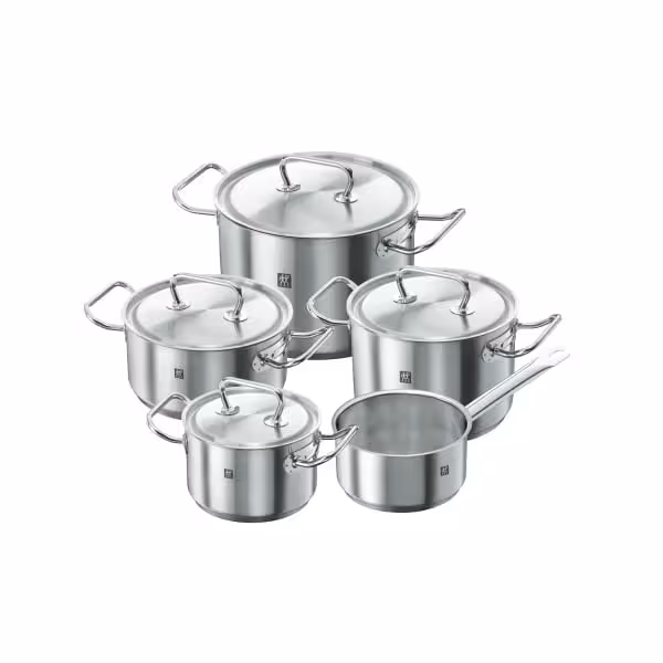 سرویس قابلمه 5 پارچه زولینگ مدل تویین کلاسیک مات ZWILLING TWIN Classic