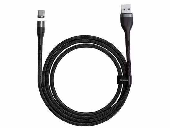 کابل 1 متری USB به Type-C بیسوس مدل Baseus Zinc Magnetic CATXC