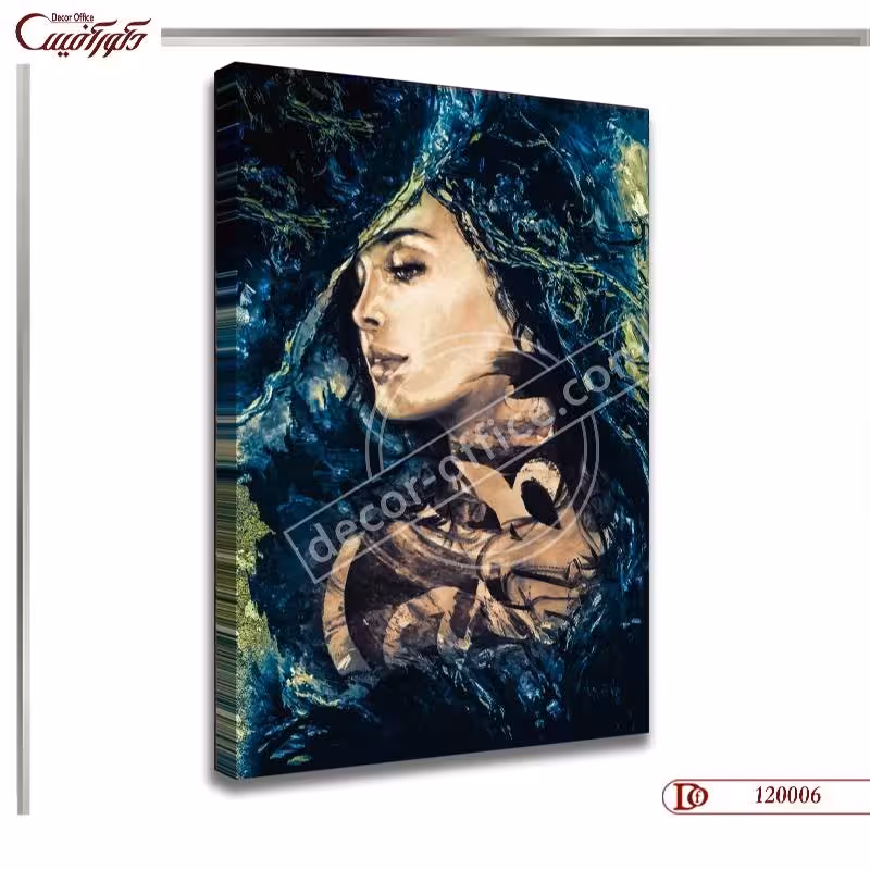 تابلو عکس صورت خط R0006