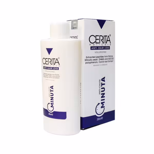 شامپو ضد ریزش مینوتا سریتا مناسب موهای خشکCerita Anti Chute Minuta Shampoo For Dry Hair
