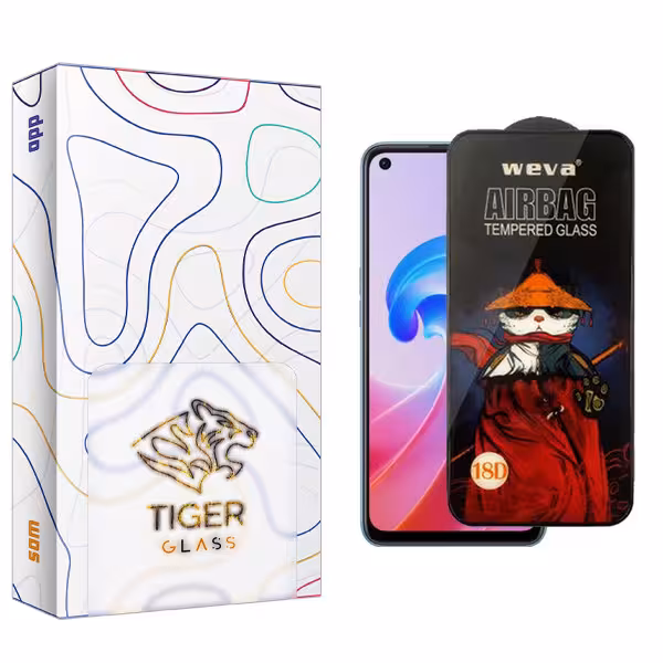 محافظ صفحه نمایش تایگر گلس مدل SAM Airbag مناسب برای گوشی موبایل اوپو A96