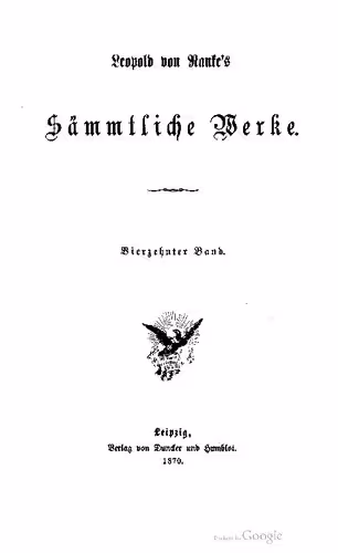 خرید و دانلود نسخه کامل کتاب Eglische Geschichte vornehmlich des siebzehnten Jahrhunderts