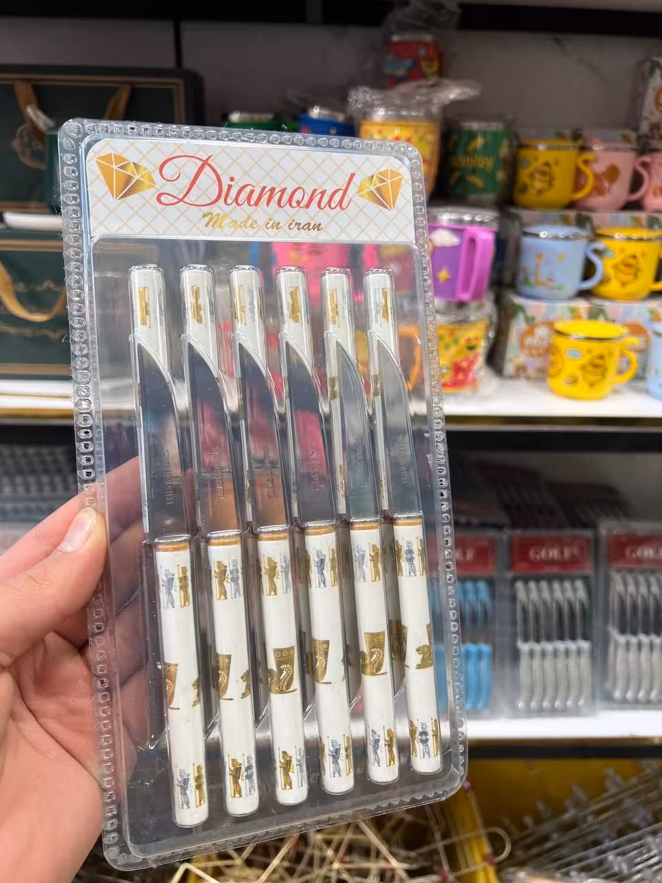 کارد میوه مدادی دیاموند