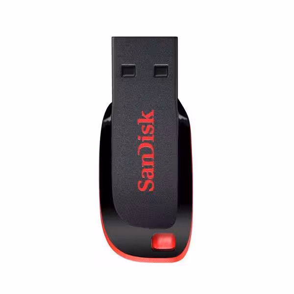 فلش 16 گیگ سن دیسک SanDisk Cruzer Blade CZ50 USB2.0