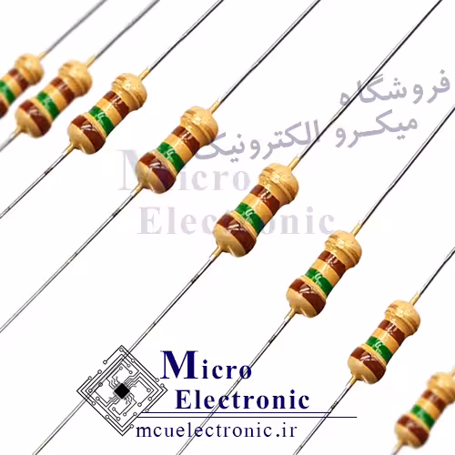 مقاومت 150 اهم 1/4 وات بسته ی 50 عددی