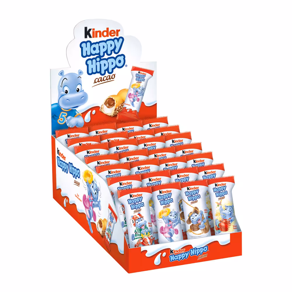 شکلات کیندر هپی هیپو بسته 28 عددی