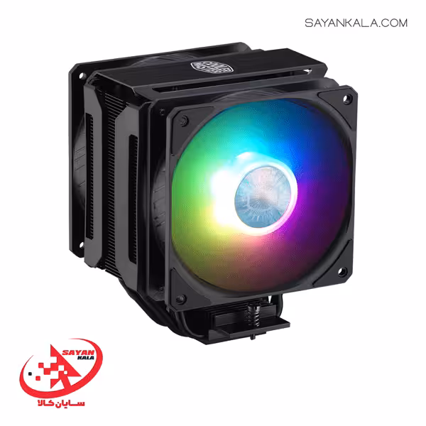 خنک کننده پردازنده کولر مستر مدل CPU COOLER FAN COOLER MASTER MASTER AIR MA612 STEALTH ARGB