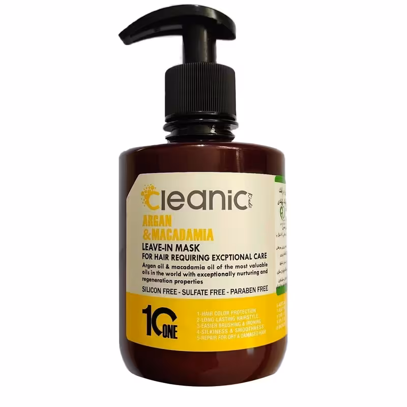 ماسک مومدل آرگان و ماکادمیا کلینیک کیندی(بعد از حمام)350میلی لیتر