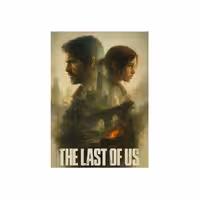 تابلو متال پوستر a4 – طرح The Last of Us