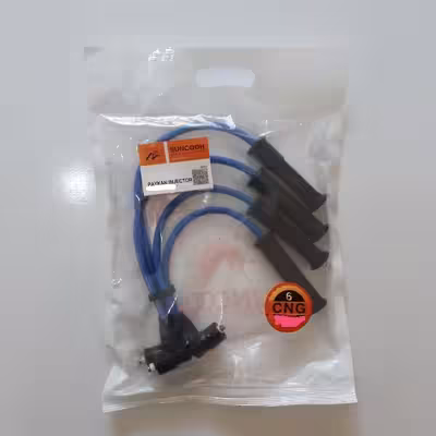 وایر شمع تقویتی سانکو مدل P0105 مناسب برای پراید بسته 4 عددی