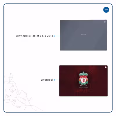 برچسب پوششی ماهوت مدل Liverpool مناسب برای تبلت سونی Xperia Tablet Z LTE 2013
