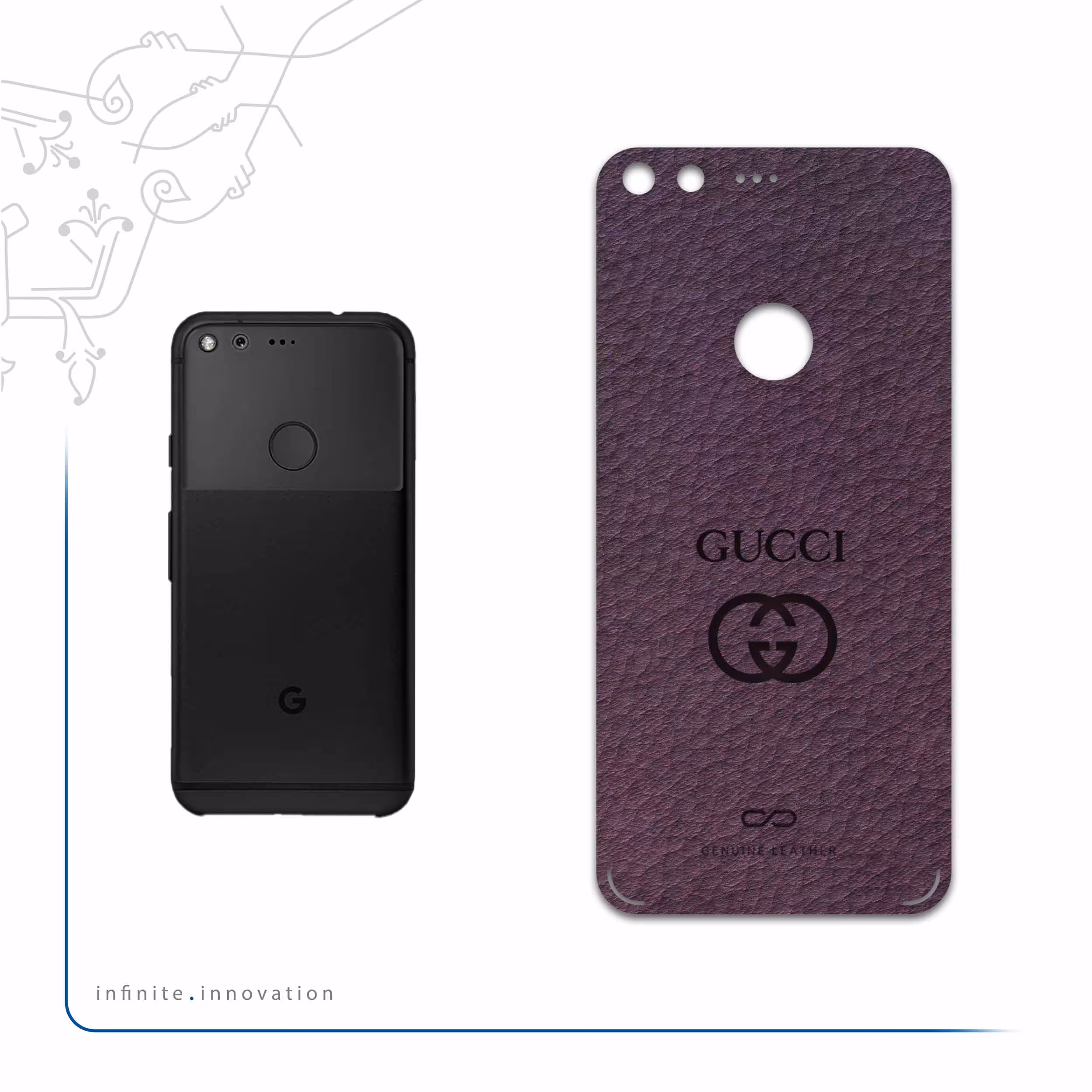 برچسب پوششی ماهوت مدل PL-GCC مناسب برای گوشی موبایل گوگل Pixel