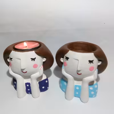 جاشمعی مدل دختر کد 22 بسته دو عددی