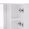 ست آینه و باکس سرویس بهداشتی مدل دکور چپ