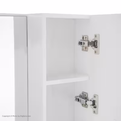 ست آینه و باکس سرویس بهداشتی مدل دکور چپ
