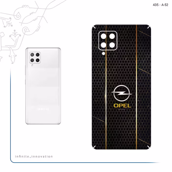 برچسب پوششی ماهوت مدل OPEL مناسب برای گوشی موبایل سامسونگ Galaxy A42