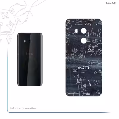 برچسب پوششی ماهوت مدل Mathematical Science مناسب برای گوشی موبایل اچ تی سی U11 Plus