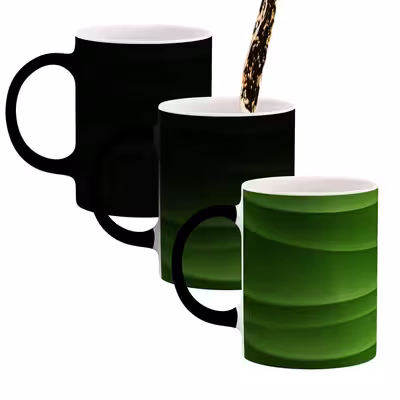 ماگ حرارتی کاکتی طرح فانتزی مدل mgh12874