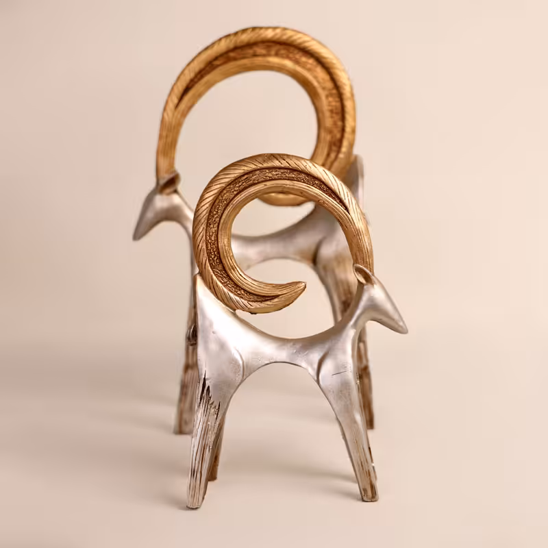 مجسمه طرح کاپرا مجموعه 2 عددی