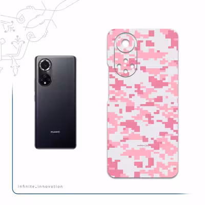 برچسب پوششی ماهوت مدل Army-Pink-pixel مناسب برای گوشی موبایل هوآوی Nova 9