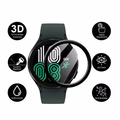 محافظ صفحه نمایش مدل pmma مناسب برای ساعت هوشمند سامسونگ Galaxy watch4 active 44mm