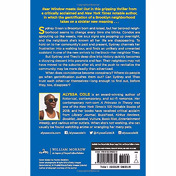 کتاب When No One Is Watching اثر Alyssa Cole انتشارات William Morrow Paperbacks